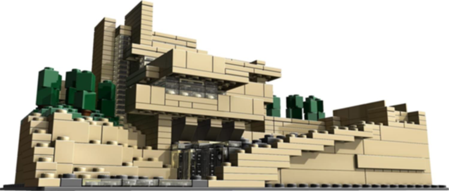 LEGO® Architecture Fallingwater® komponenten