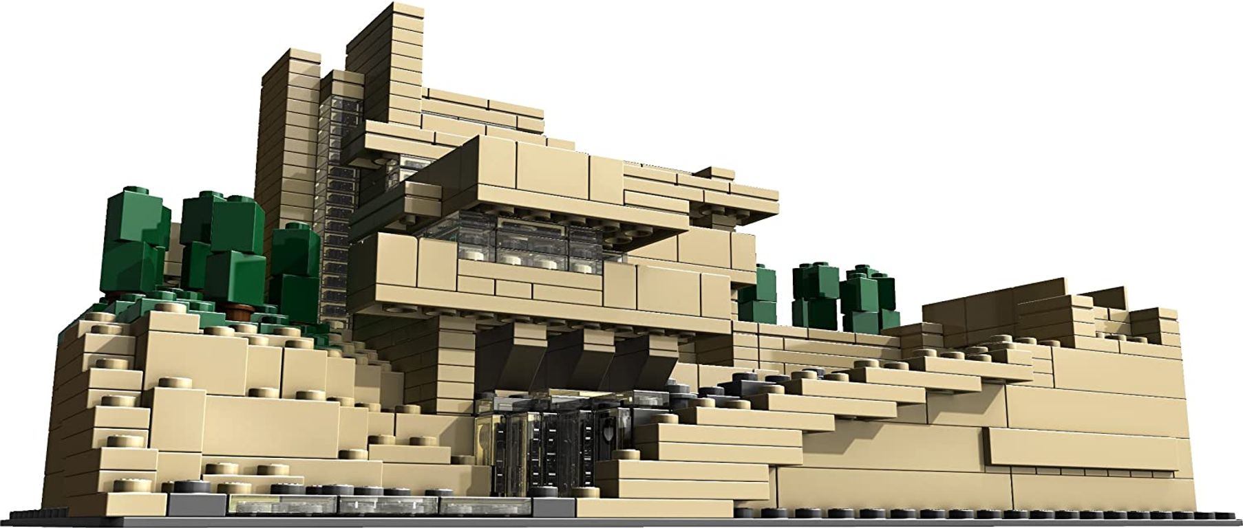 LEGO® Architecture Fallingwater® components