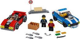 LEGO® City Police Highway Arrest components