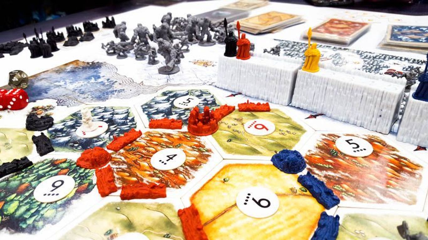 A Game of Thrones: Catan - Brotherhood of the Watch gameplay