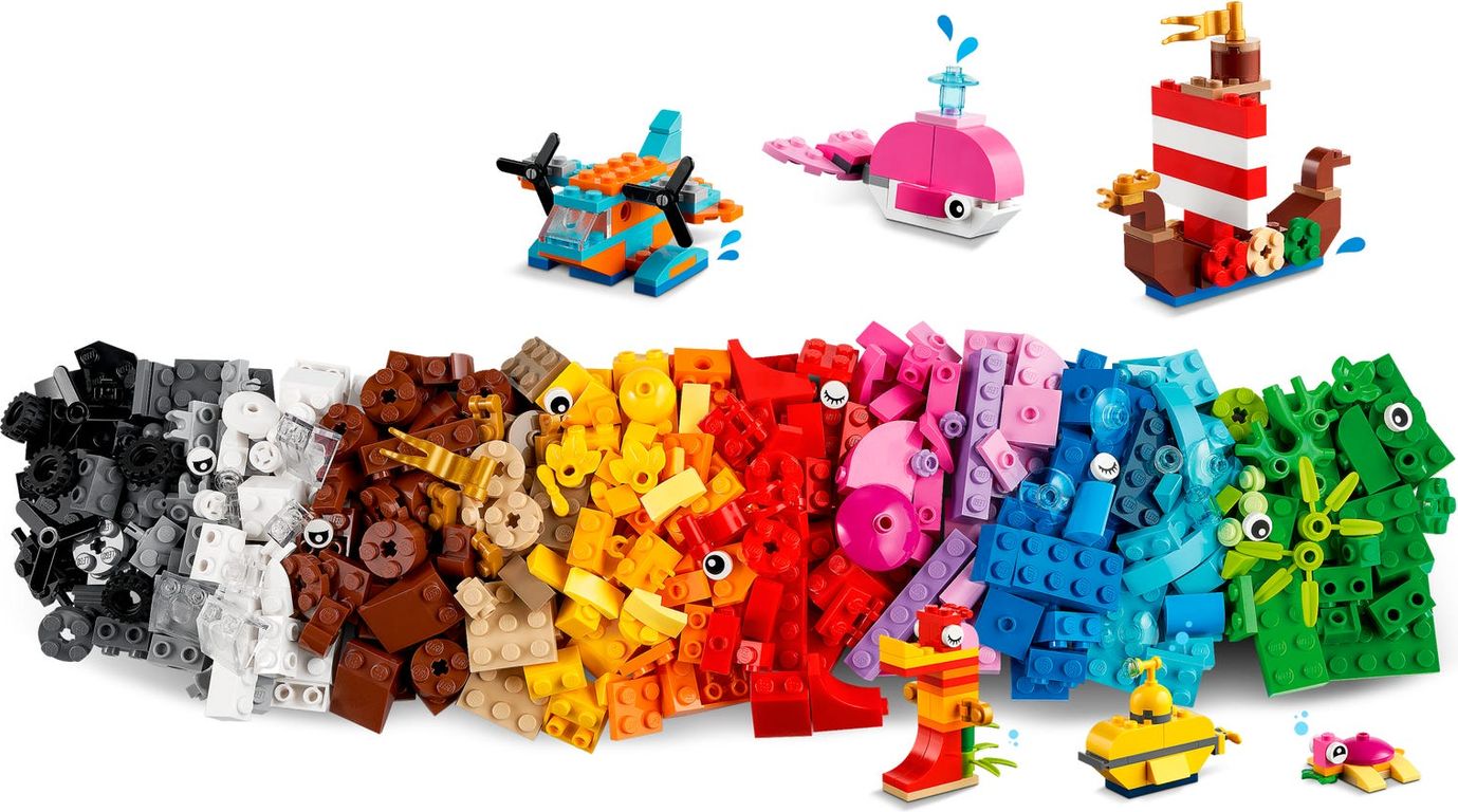 LEGO® Classic Creative Ocean Fun partes