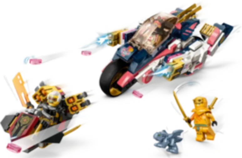 LEGO® Ninjago Moto-mech Transformer di Sora gameplay