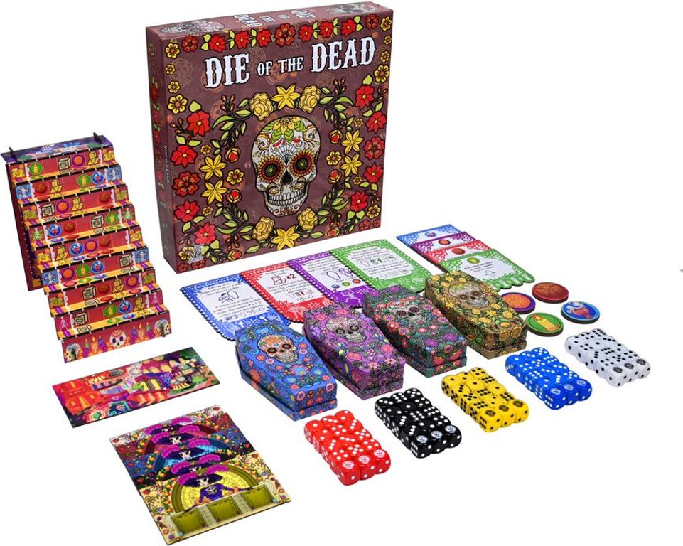 Die of the Dead components