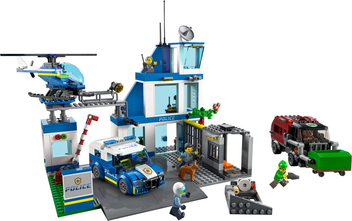 LEGO® City Police Station components