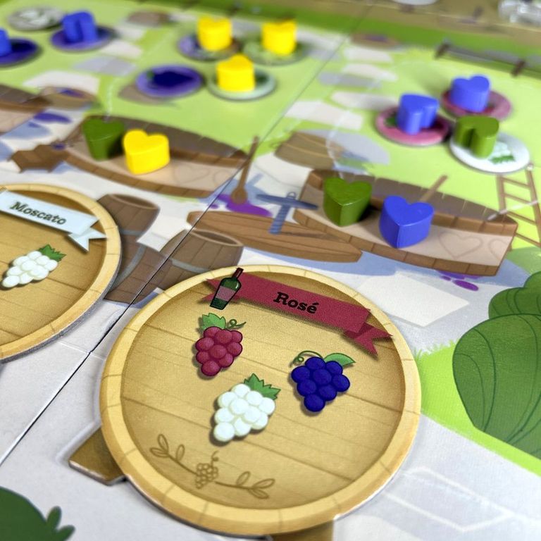 Vineyard: A Winemaking Game komponenten
