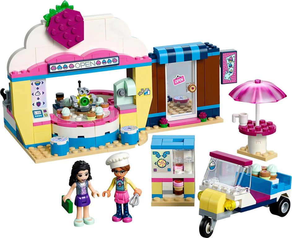 LEGO® Friends Le Cupcake Café d'Olivia composants