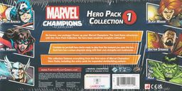 Marvel Champions: The Card Game – Hero Pack Collection 1 dos de la boîte