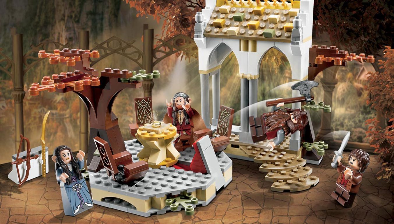 LEGO® The Lord of the Rings The Council of Elrond gameplay
