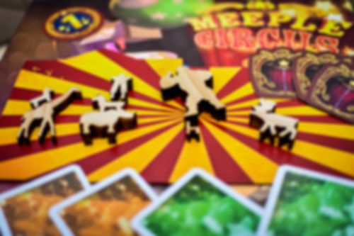 Meeple Circus: Show Must Go On! componenti