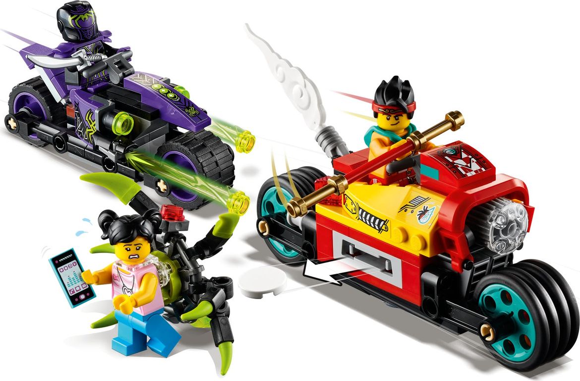 LEGO® Monkie Kid La moto nuage de Monkie Kid composants