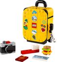 Yellow Travel Suitcase components