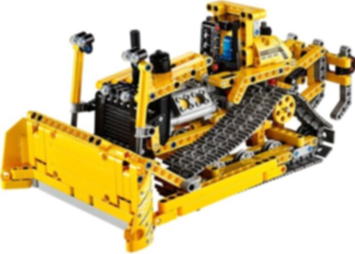 LEGO® Technic Motorized Bulldozer components