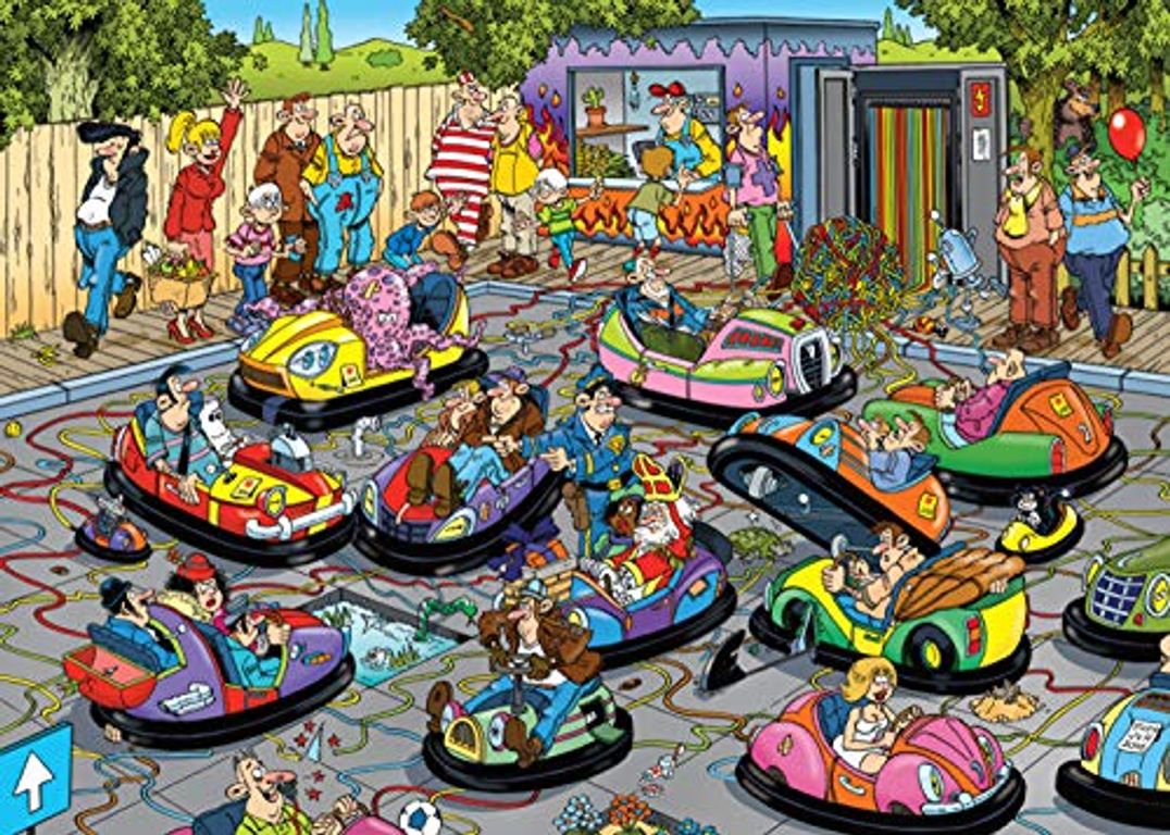 Jan Van Haasteren Bumper cars