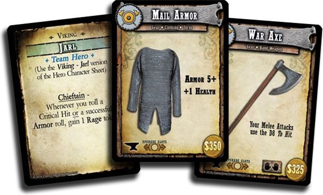 Shadows of Brimstone: Gates of Valhalla cards