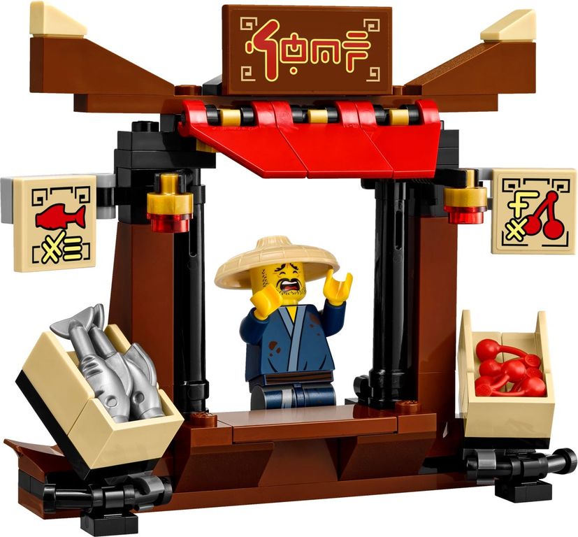 LEGO® Ninjago Verfolgungsjagd in City komponenten