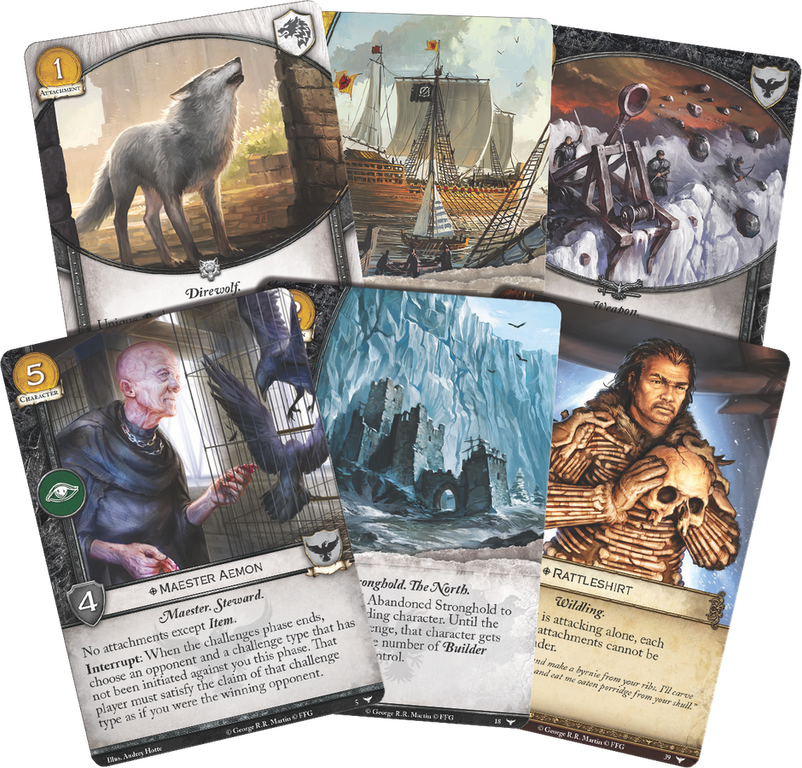 A Game of Thrones: The Card Game (Second Edition)  - Watchers on the Wall kaarten