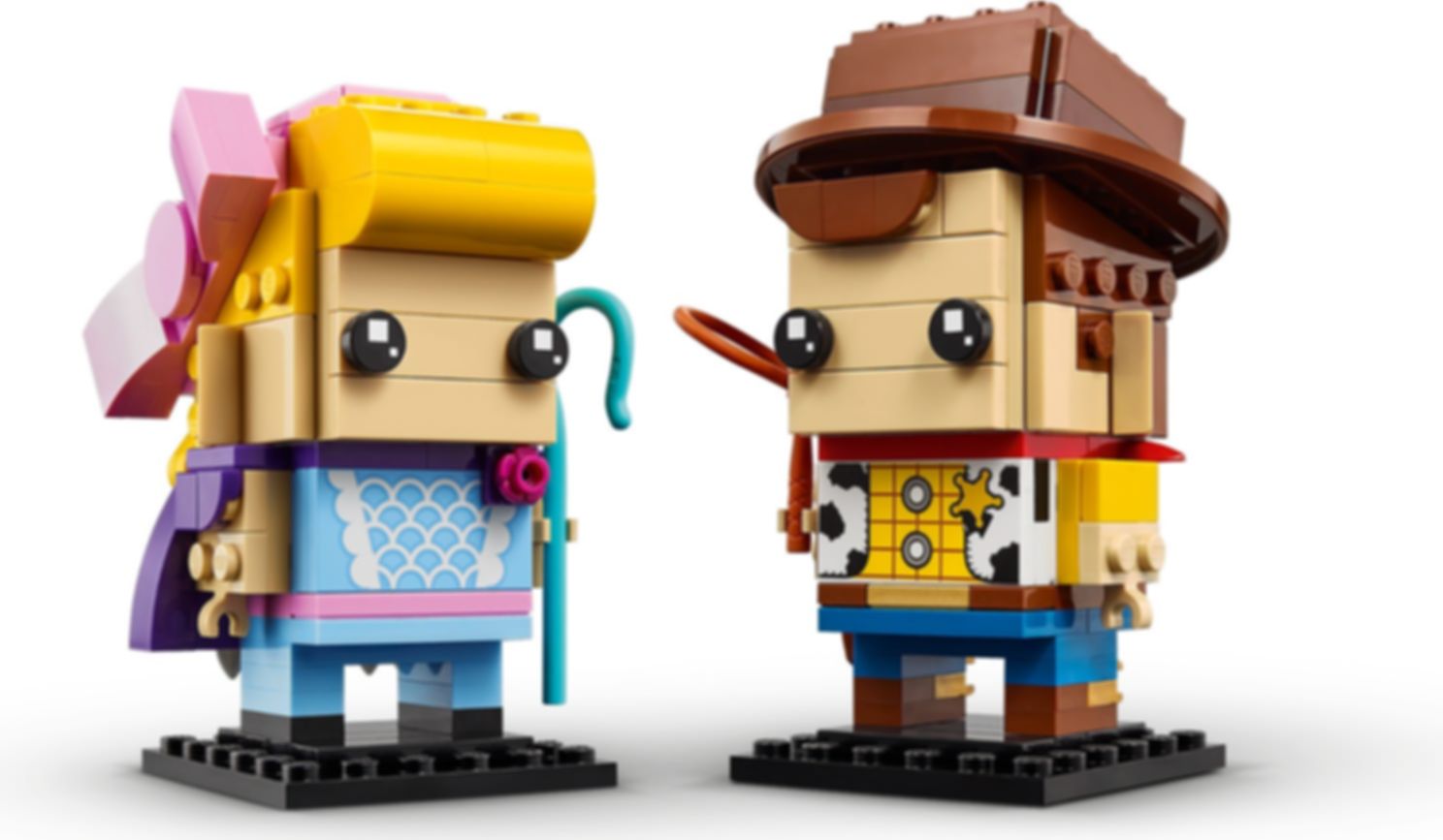 LEGO® BrickHeadz™ Woody & Bo Peep componenten