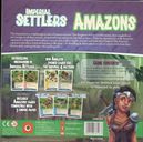 Imperial Settlers: Amazons back of the box