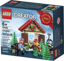 LEGO® Icons Weihnachtsbaum Verkaufsstand