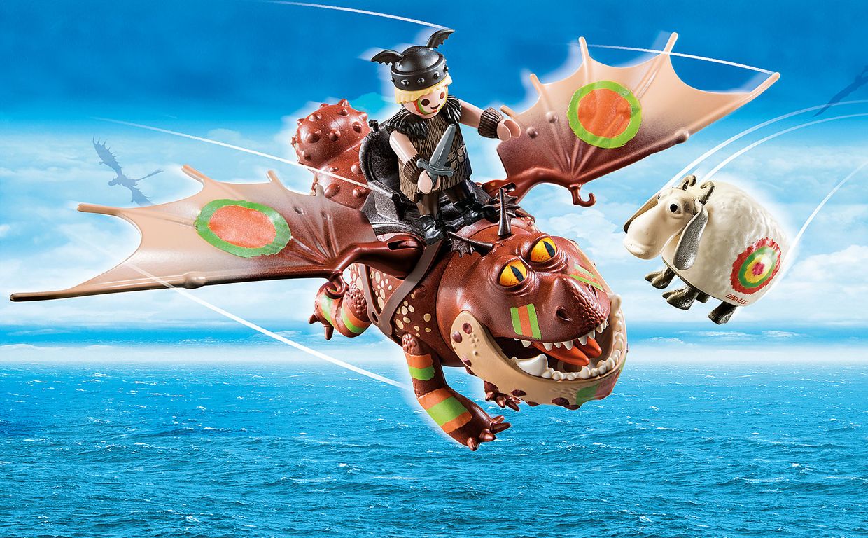 Playmobil® Dragons Dragon Racing: Fishlegs and Meatlug
