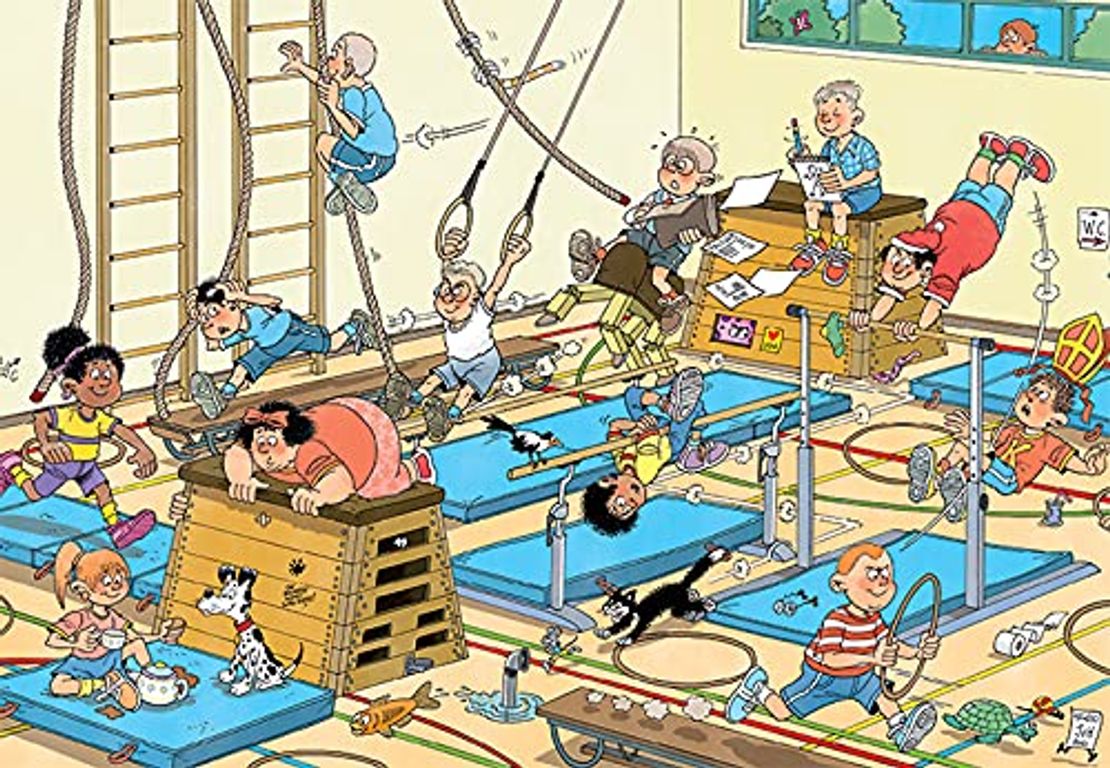 Jan Van Haasteren Gym Class