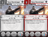 Star Wars: Assaut sur l'empire - Ombres Jumelles cartes