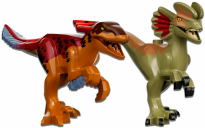 LEGO® Jurassic World Pyroraptor & Dilophosaurus Transport dinosaurier