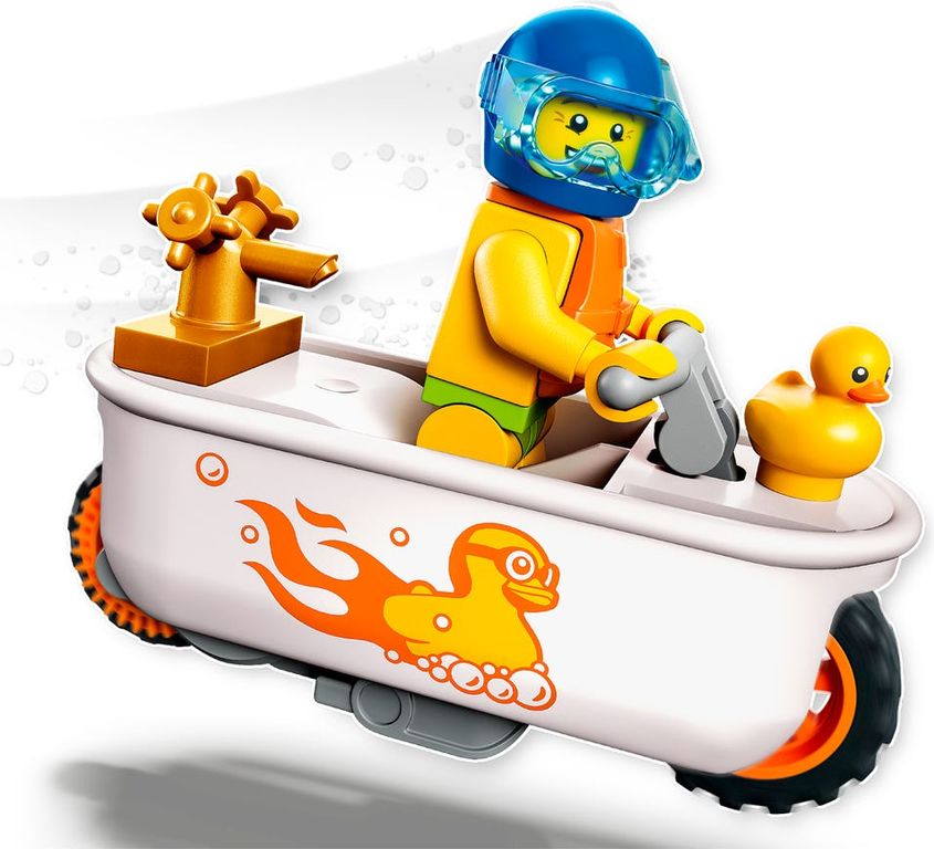 LEGO® City Moto Acrobática: Bañera jugabilidad