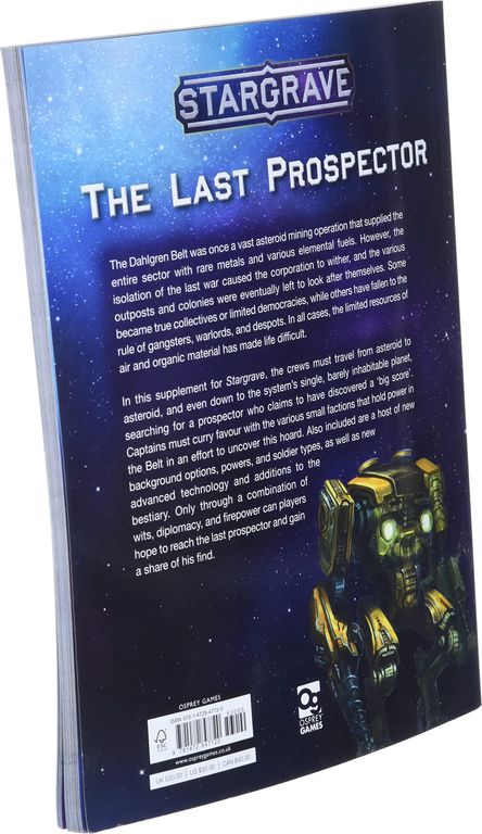 Stargrave: The Last Prospector boek