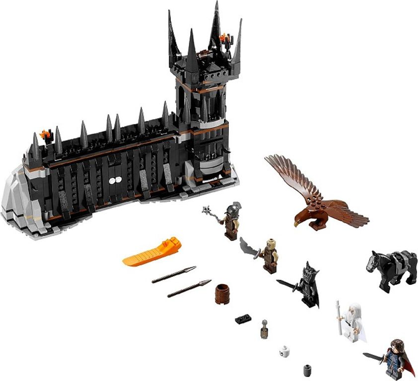 LEGO® The Lord of the Rings The Battle of the Black Gate componenten