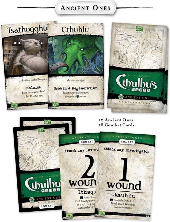 Cthulhu's Vault cards