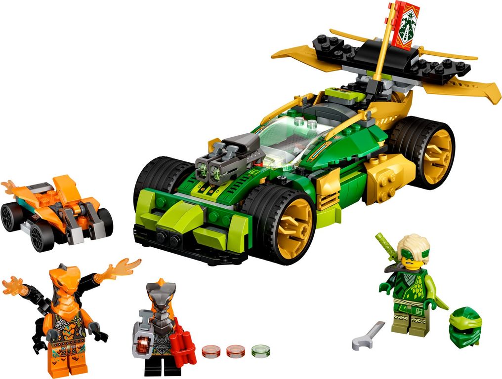 LEGO® Ninjago Lloyd’s Race Car EVO components