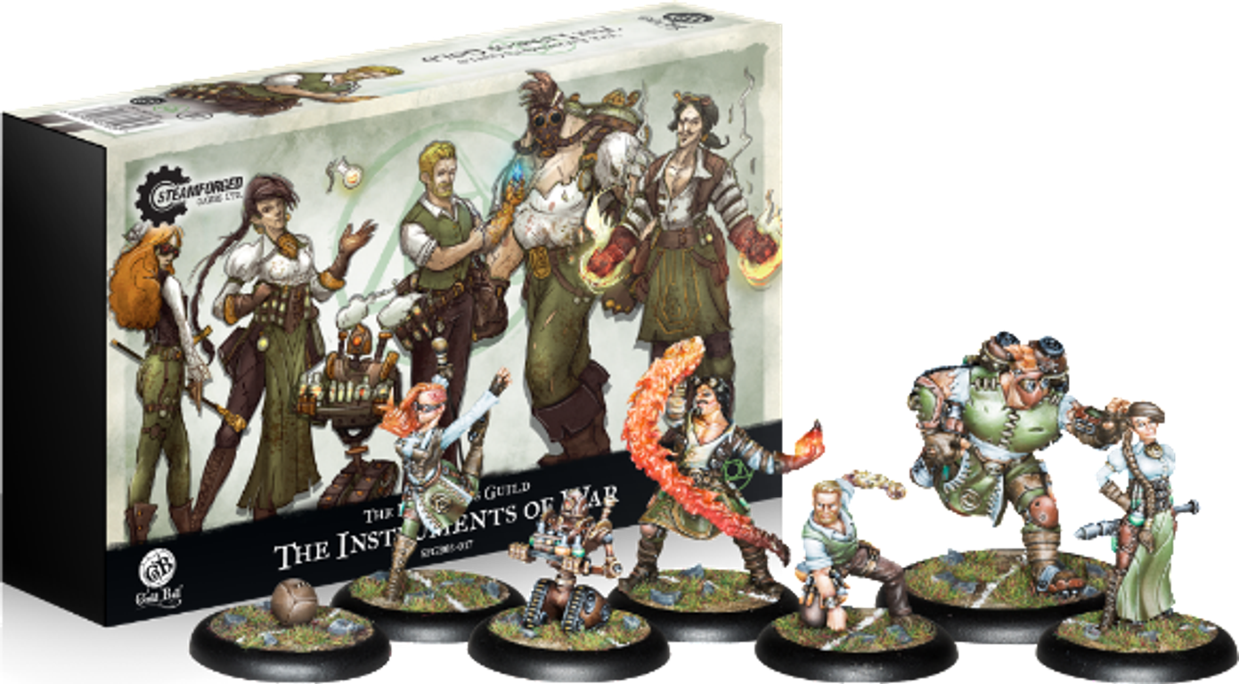 Guild Ball: The Alchemist's Guild – The Lure of Gold doos