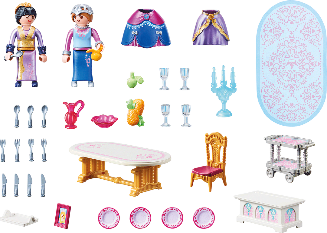 Playmobil® Princess Dining Room components