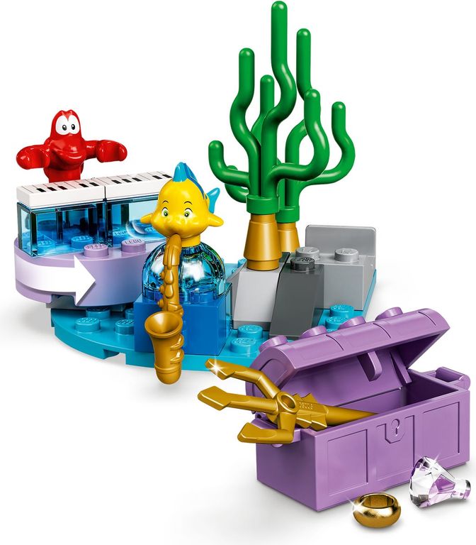 LEGO® Disney Ariel's Celebration Boat components