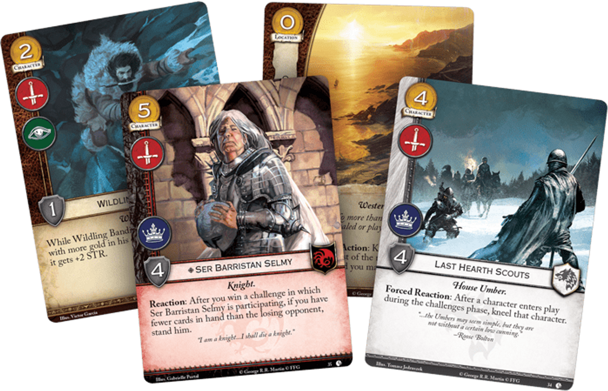 A Game of Thrones: The Card Game (Second Edition) - Lions of Casterly Rock kaarten