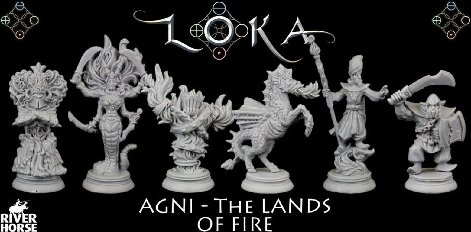 Loka - A Game Of Elemental Strategy miniaturen