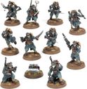 Warhammer 40,000: Kill Team - Veteran Guardsmen miniatures