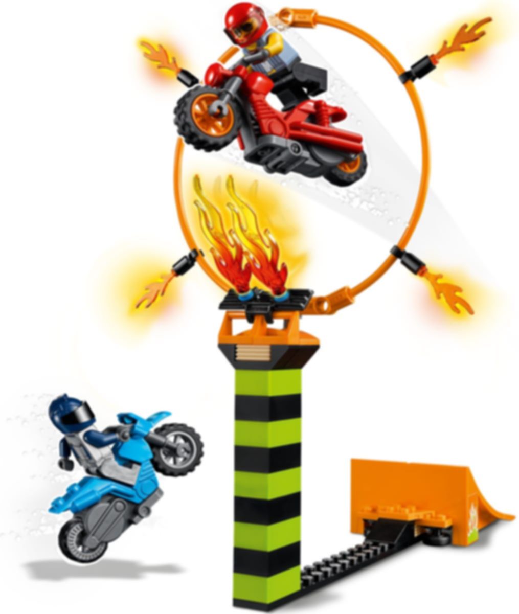 LEGO® City Stuntcompetitie speelwijze