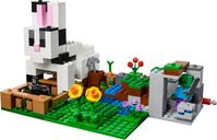 LEGO® Minecraft The Rabbit Ranch components