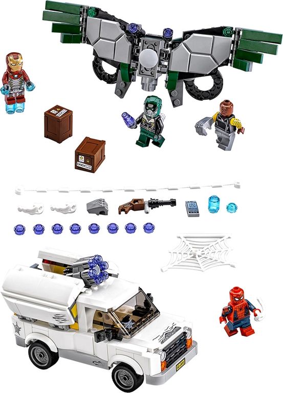 LEGO® Marvel Hüte dich vor Vulture komponenten