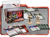 Star Wars: Imperial Assault – Sabine Wren and Zeb Orrelios Ally Pack components