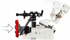 LEGO® Star Wars Action Battle L'attaque du générateur de Hoth™ composants