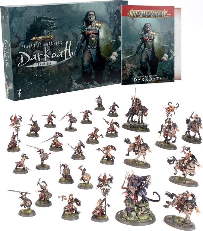 Warhammer: Age of Sigmar - Slaves to Darkness - Set d'Armée Noir-Serment boîte