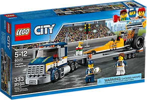 LEGO® City Dragster-Transporter