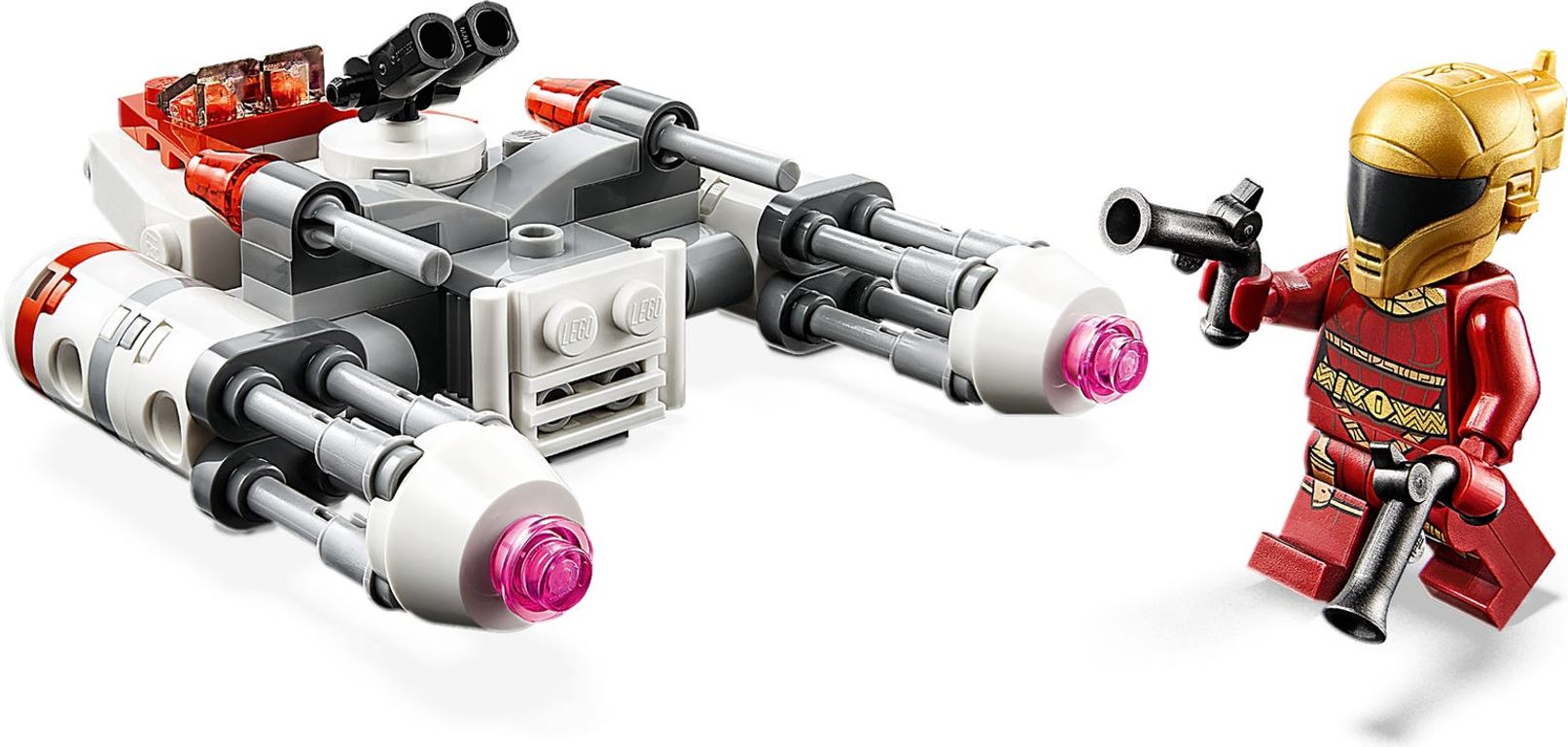 LEGO® Star Wars Resistance Y-wing™ Microfighter components