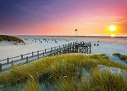 Zonsondergang boven Amrum