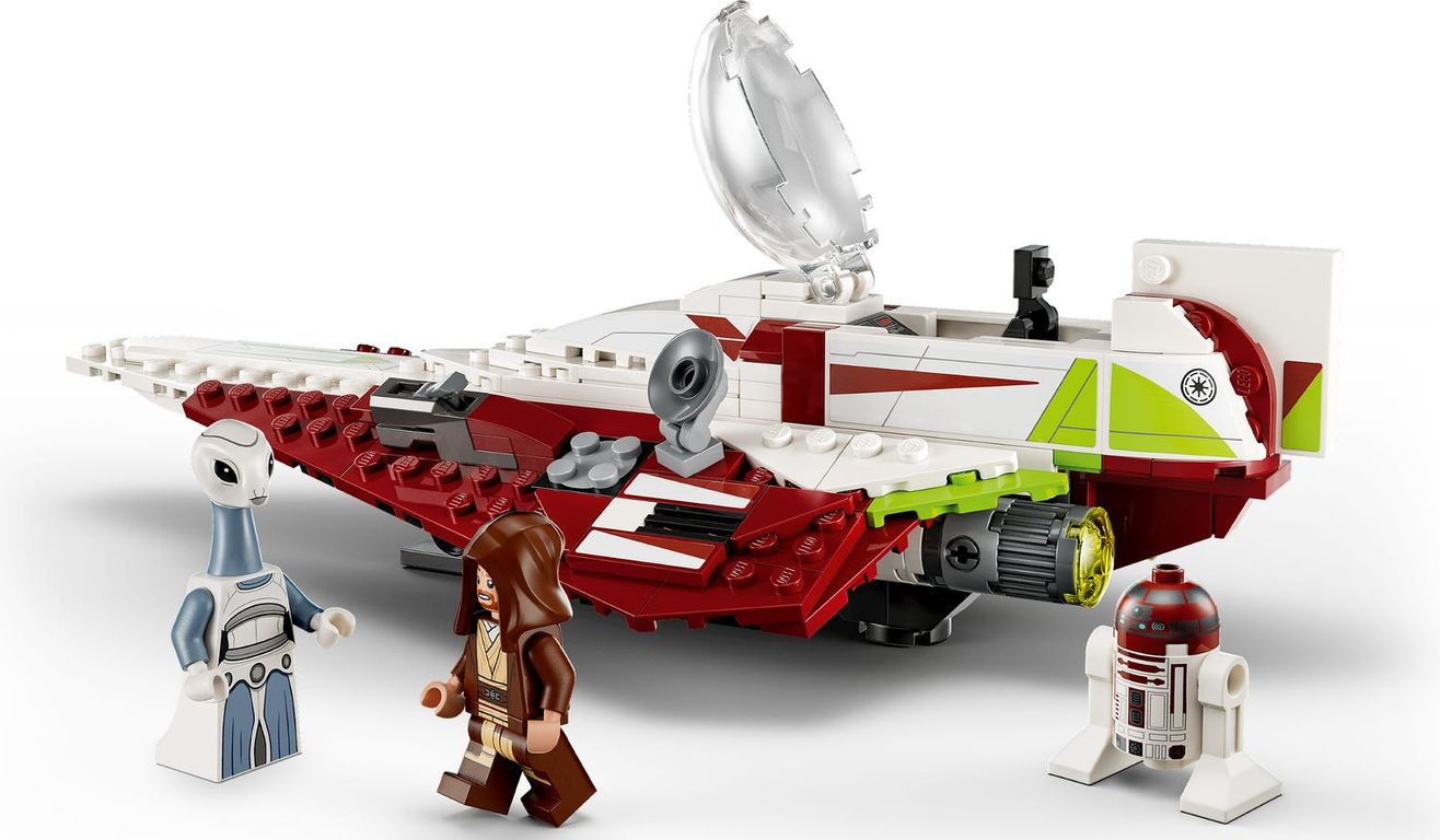 LEGO® Star Wars De Jedi Starfighter™ van Obi-Wan Kenobi speelwijze