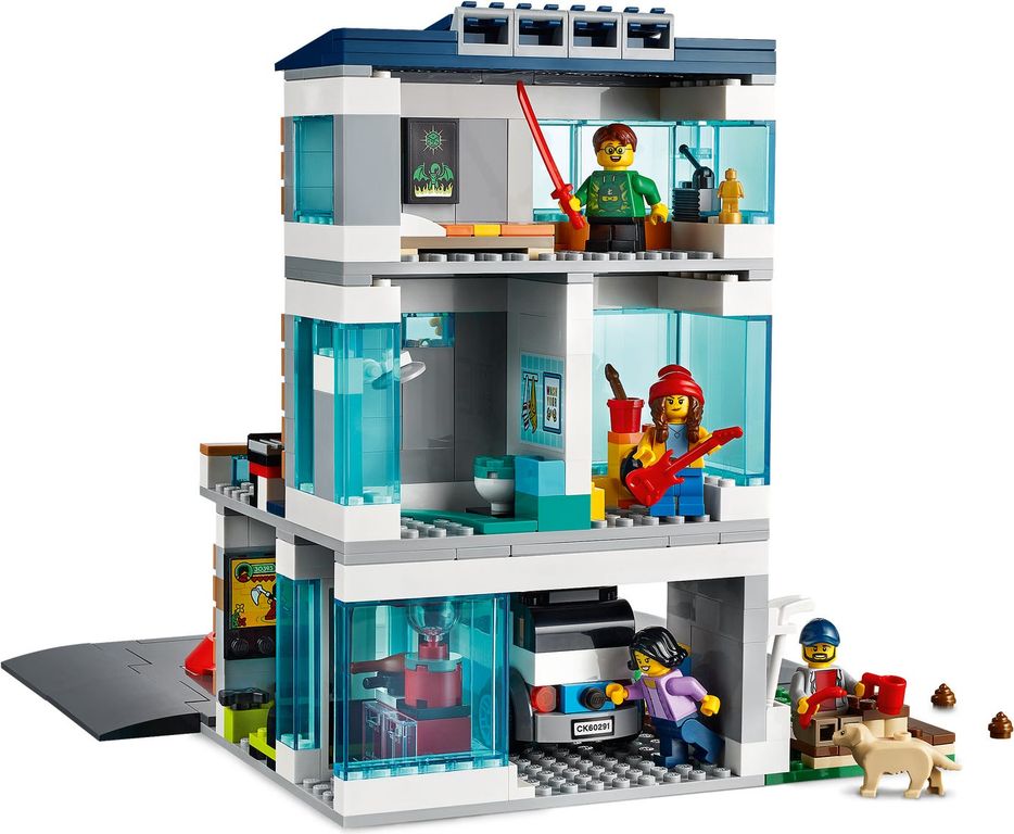 LEGO® City Modernes Familienhaus spielablauf