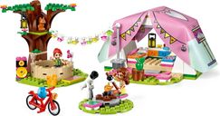 LEGO® Friends Le camping glamour dans la nature gameplay